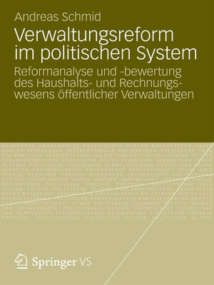 cover image of Verwaltungsreform im politischen System